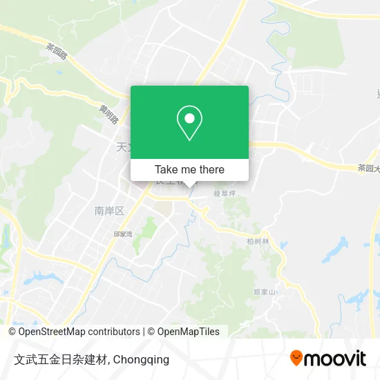 文武五金日杂建材 map