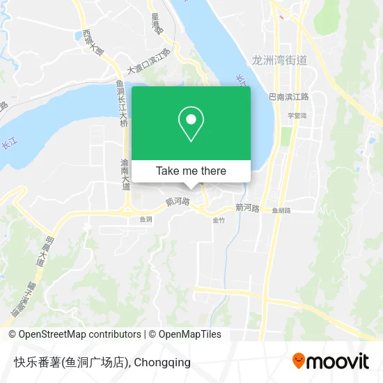 快乐番薯(鱼洞广场店) map