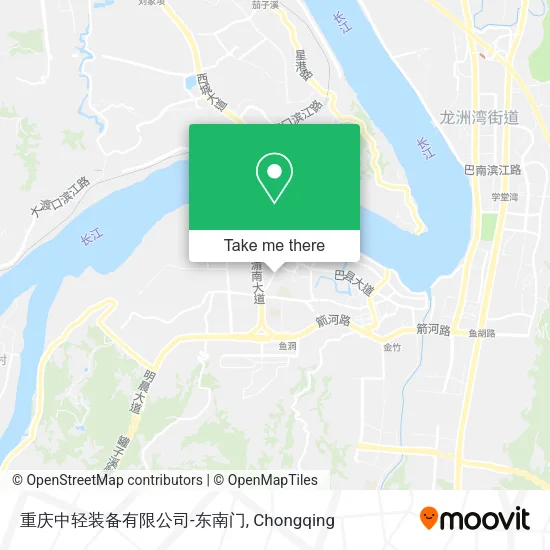 重庆中轻装备有限公司-东南门 map