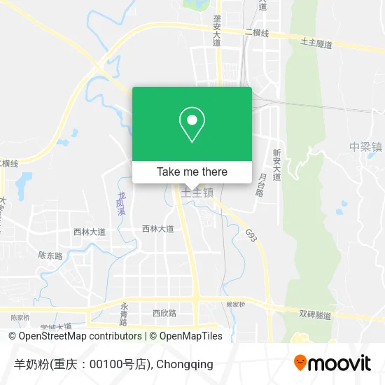 羊奶粉(重庆：00100号店) map