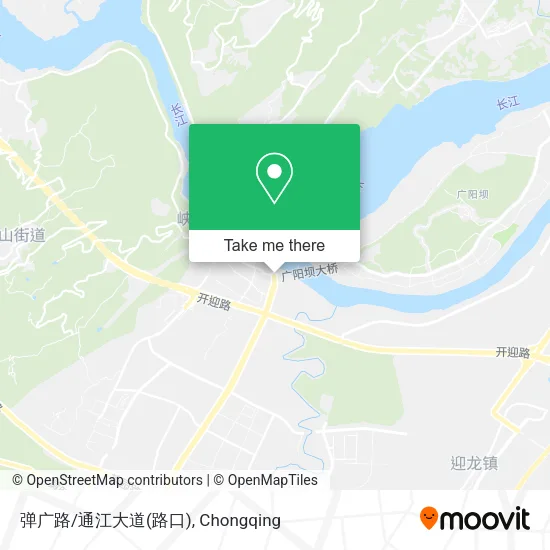 弹广路/通江大道(路口) map