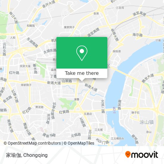 家瑜伽 map