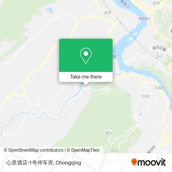 心景酒店-1号停车库 map
