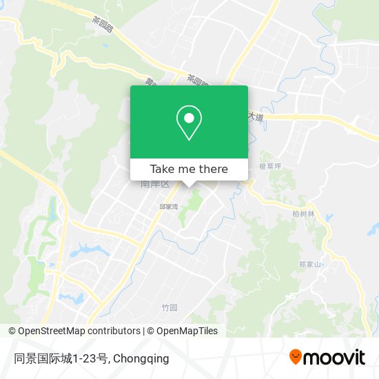 同景国际城1-23号 map