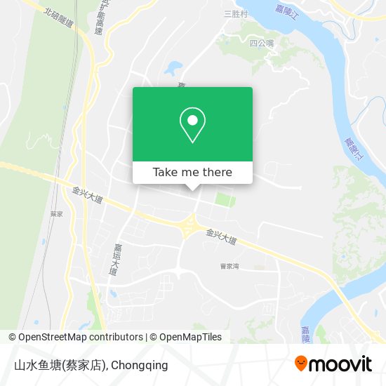 山水鱼塘(蔡家店) map