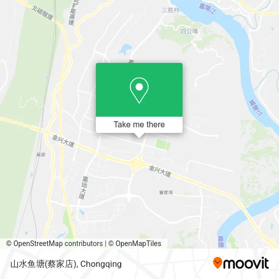 山水鱼塘(蔡家店) map