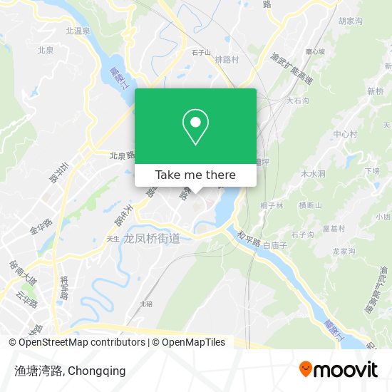 渔塘湾路 map