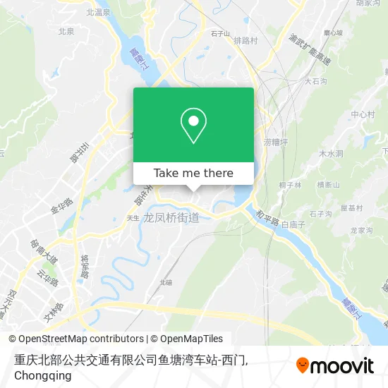重庆北部公共交通有限公司鱼塘湾车站-西门 map