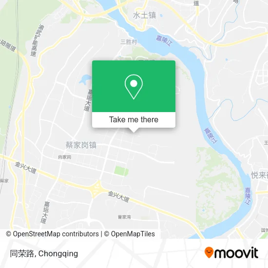 同荣路 map