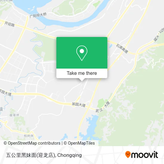 五公里黑妹面(迎龙店) map