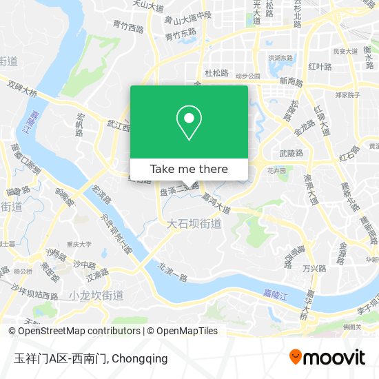 玉祥门A区-西南门 map