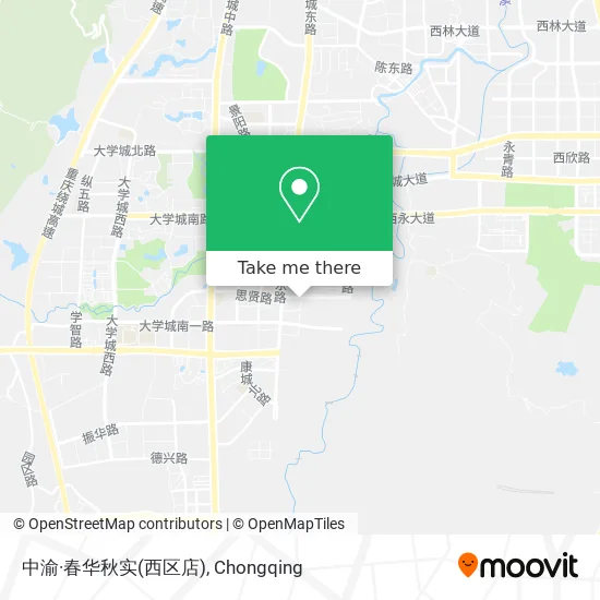 中渝·春华秋实(西区店) map