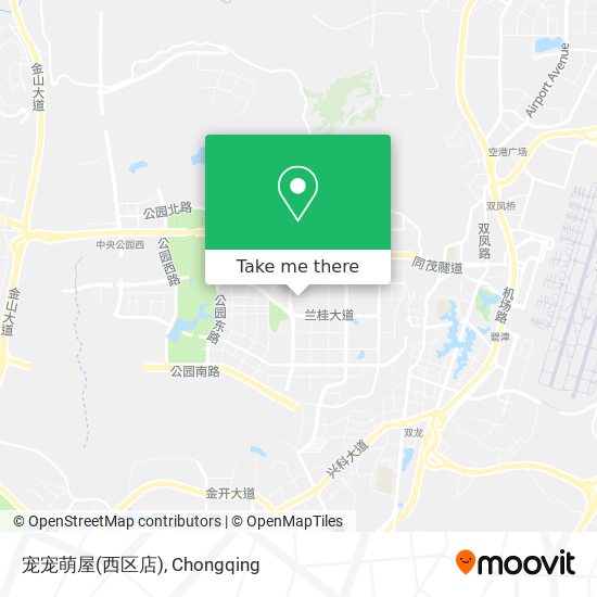 宠宠萌屋(西区店) map