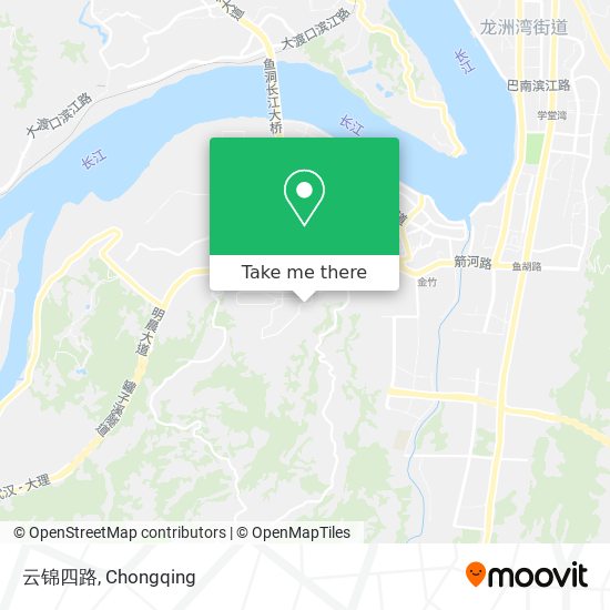 云锦四路 map
