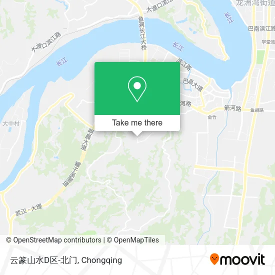 云篆山水D区-北门 map