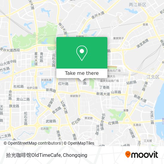 拾光咖啡馆OldTimeCafe map
