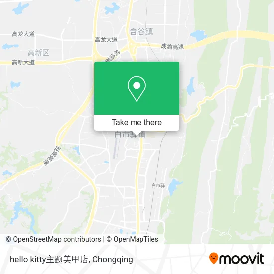 hello kitty主题美甲店 map