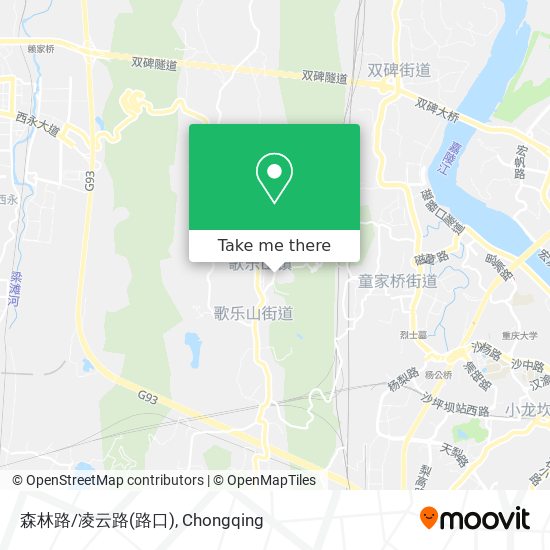 森林路/凌云路(路口) map