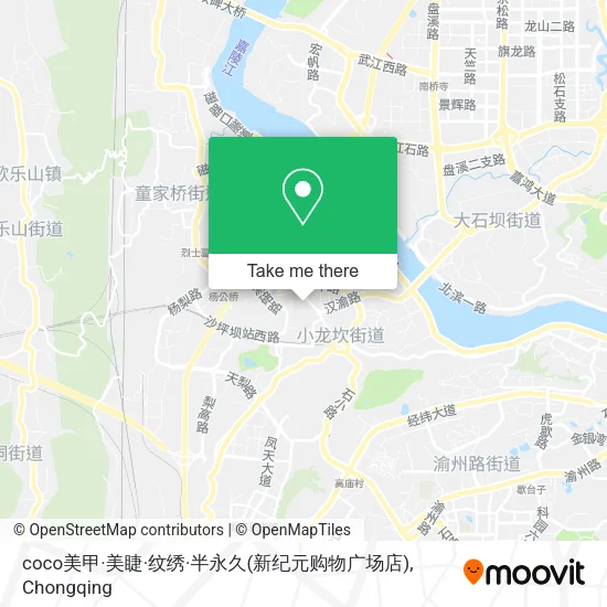 coco美甲·美睫·纹绣·半永久(新纪元购物广场店) map