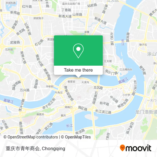 重庆市青年商会 map