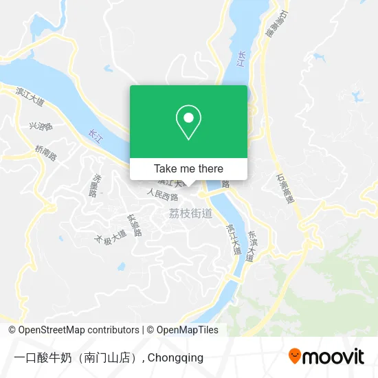 一口酸牛奶（南门山店） map