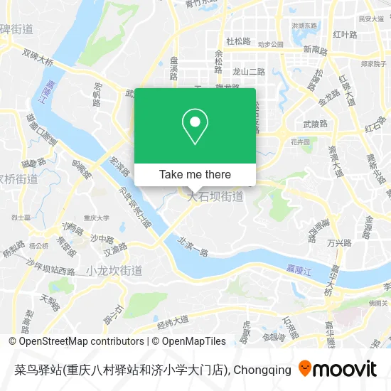 菜鸟驿站(重庆八村驿站和济小学大门店) map