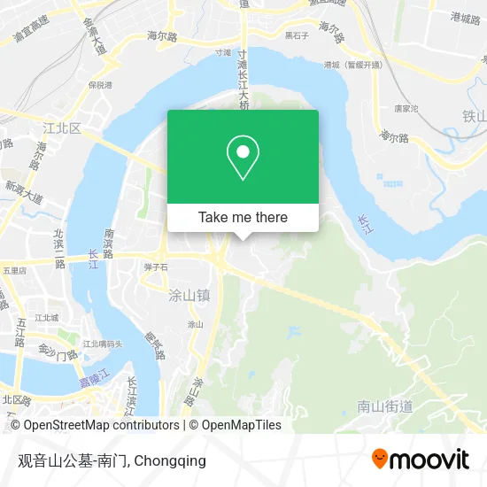 观音山公墓-南门 map