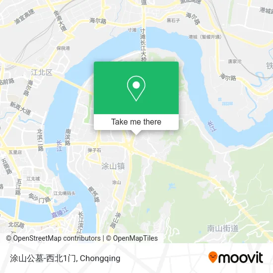 涂山公墓-西北1门 map