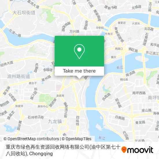 重庆市绿色再生资源回收网络有限公司(渝中区第七十八回收站) map