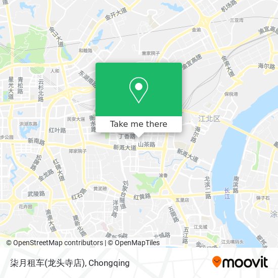 柒月租车(龙头寺店) map