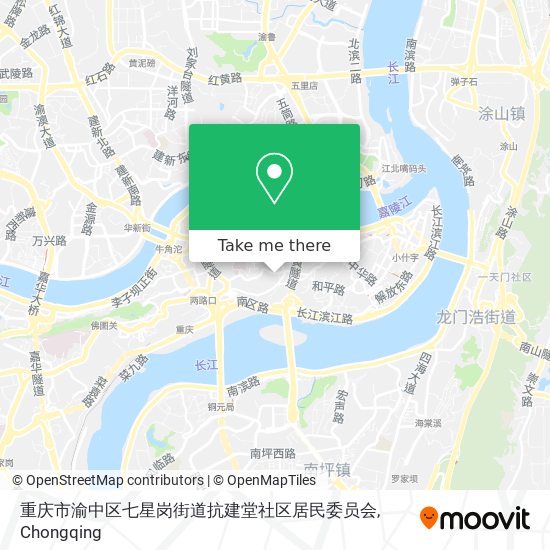 重庆市渝中区七星岗街道抗建堂社区居民委员会 map