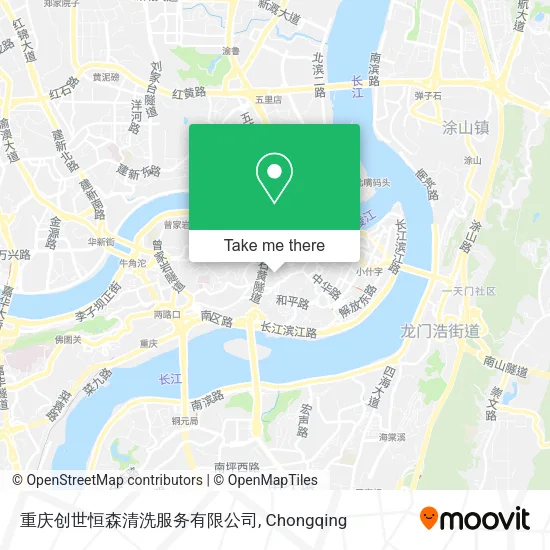 重庆创世恒森清洗服务有限公司 map
