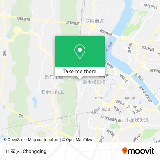 山家人 map