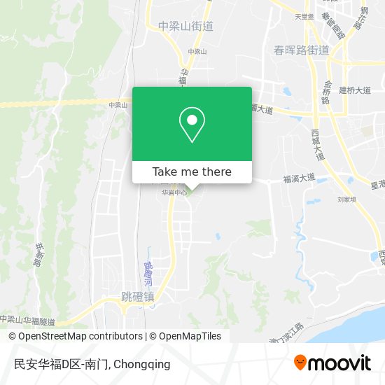 民安华福D区-南门 map