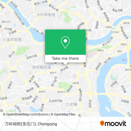 万科锦程(东北门) map