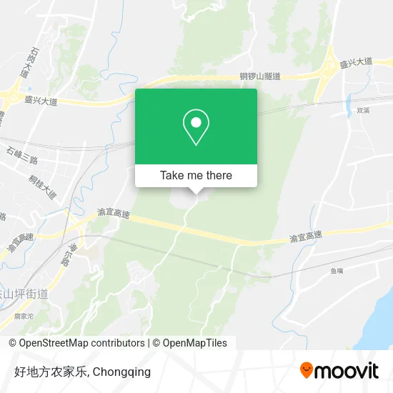 好地方农家乐 map