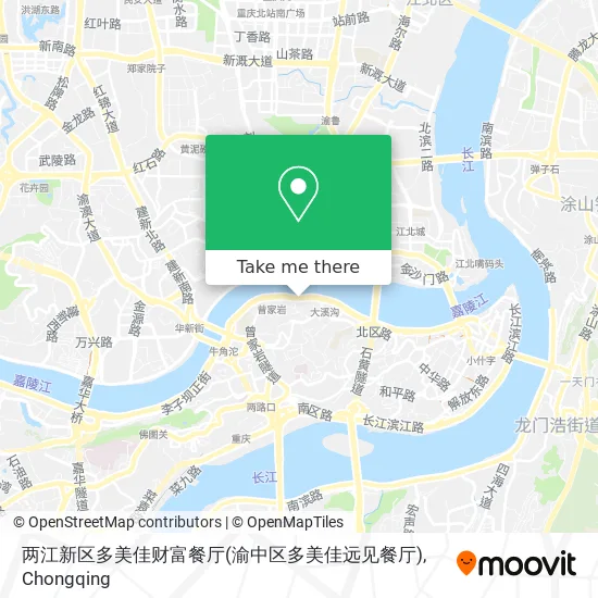 两江新区多美佳财富餐厅(渝中区多美佳远见餐厅) map