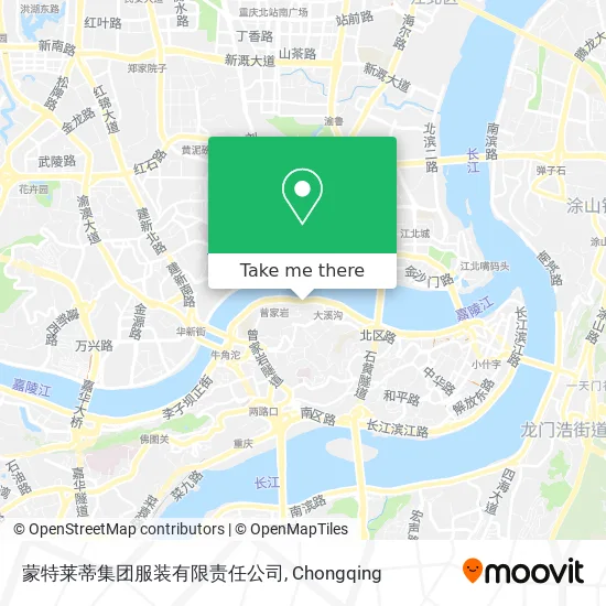 蒙特莱蒂集团服装有限责任公司 map