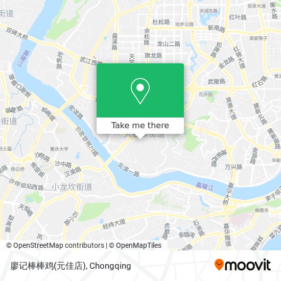 廖记棒棒鸡(元佳店) map