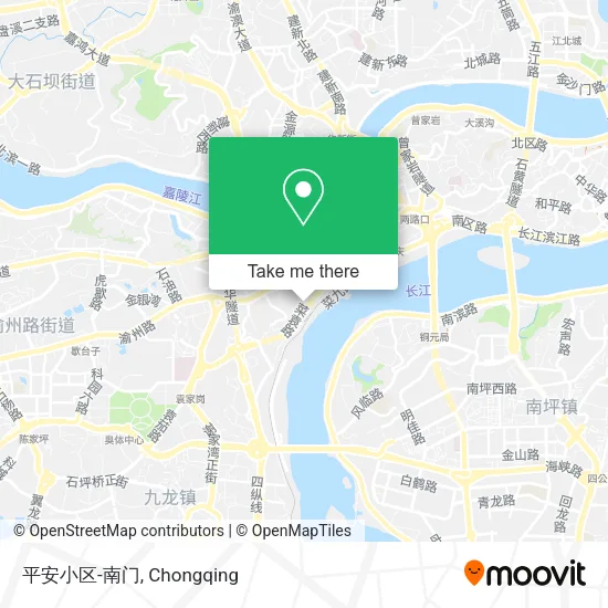 平安小区-南门 map