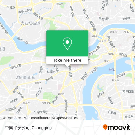 中国平安公司 map