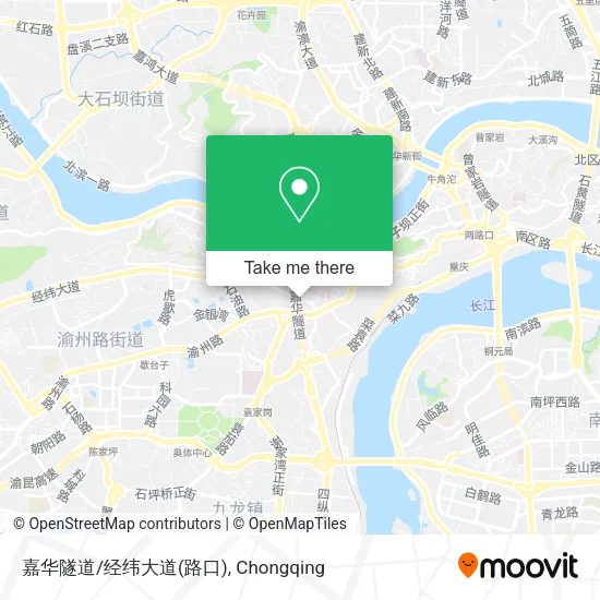 嘉华隧道/经纬大道(路口) map