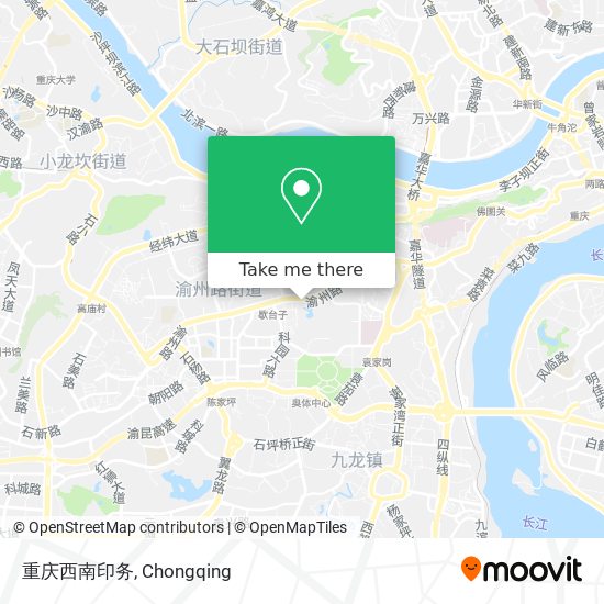 重庆西南印务 map