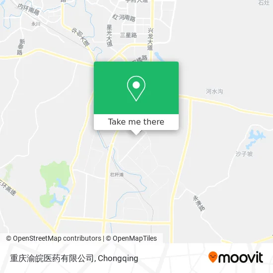 重庆渝皖医药有限公司 map