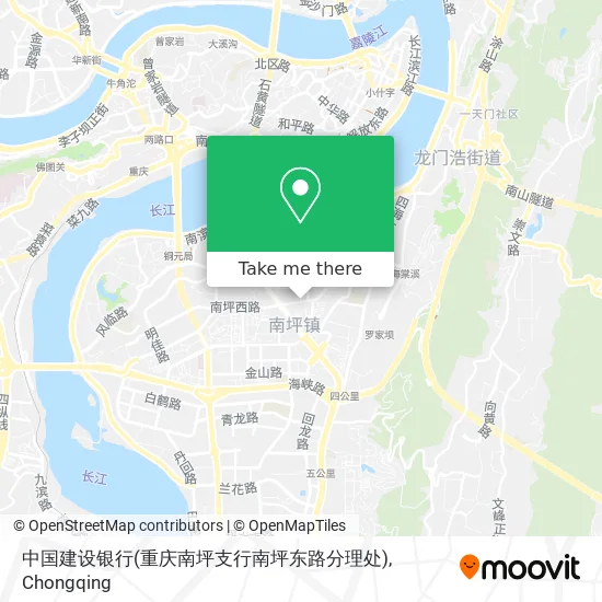 中国建设银行(重庆南坪支行南坪东路分理处) map