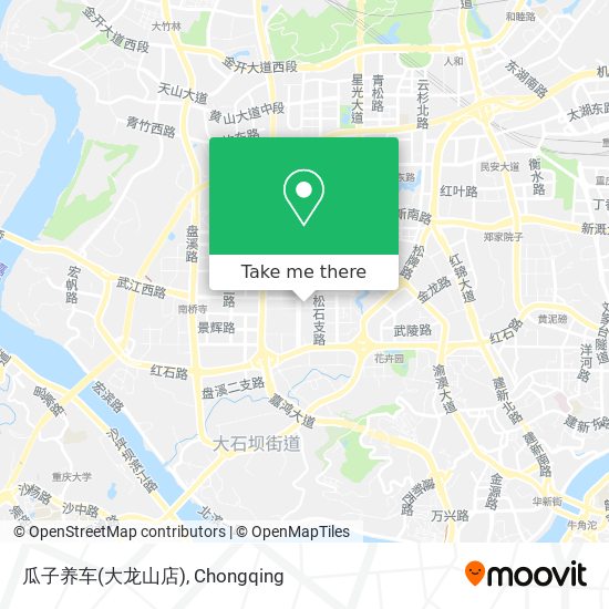 瓜子养车(大龙山店) map