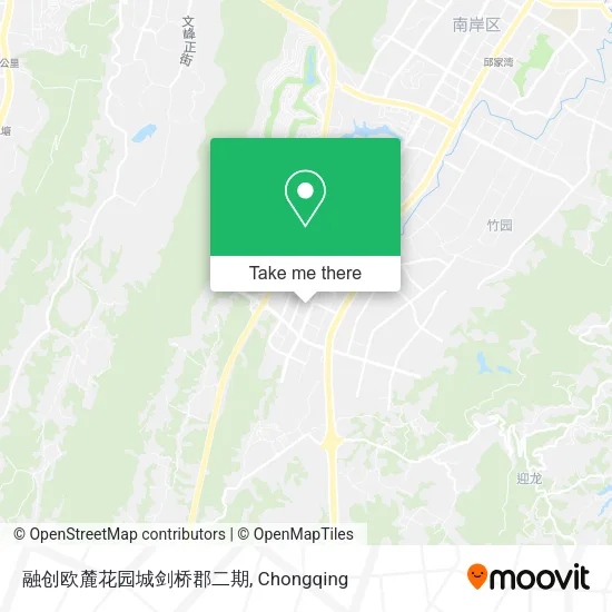 融创欧麓花园城剑桥郡二期 map