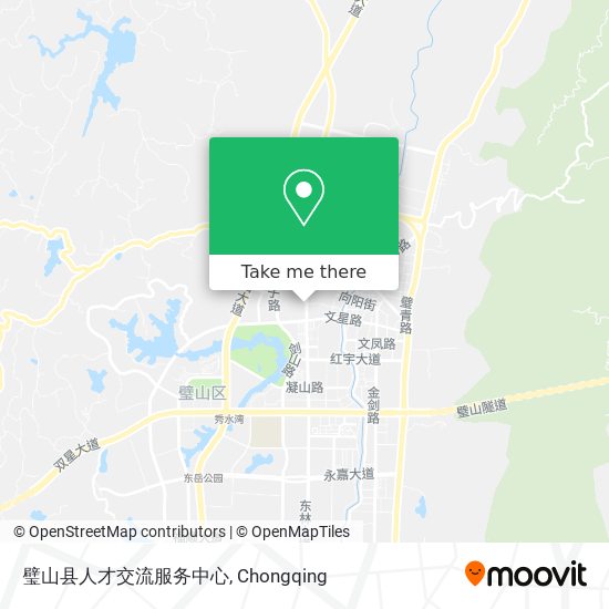 璧山县人才交流服务中心 map