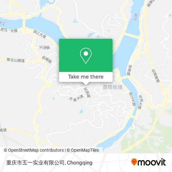 重庆市五一实业有限公司 map