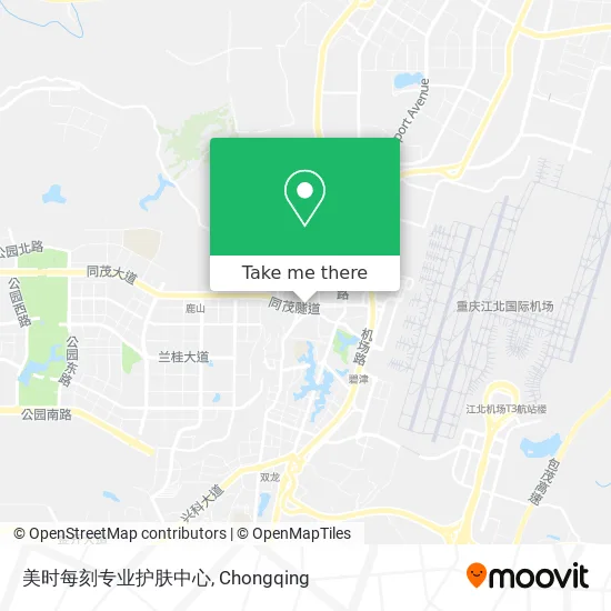 美时每刻专业护肤中心 map